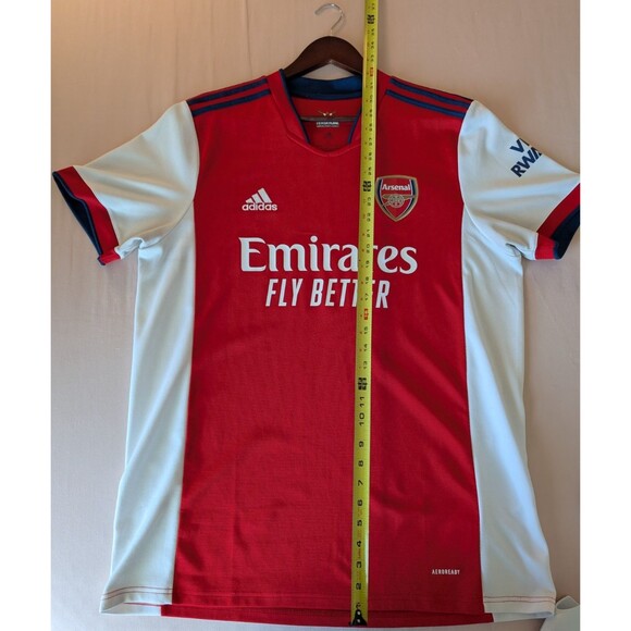Arsenal FC - Home Kit - 21/22 Premier League - AUTHENTIC Fan Version - Adult XL - Picture 4 of 8
